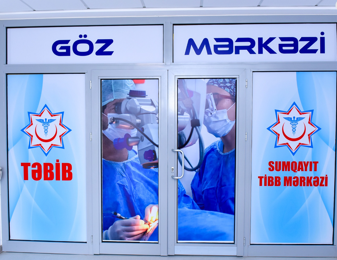 Sumqayıtda Göz Mərkəzinin açılışı oldu - FOTOLAR